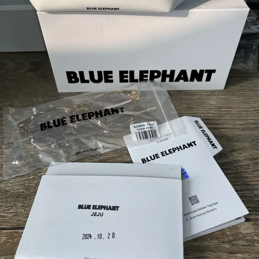 블루 엘리펀트 BLUE ELEPHANT  안경