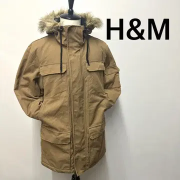 H&M 에이치앤엠오리털 재킷 브라운 남성용 L사이즈 상당 24시간 배송