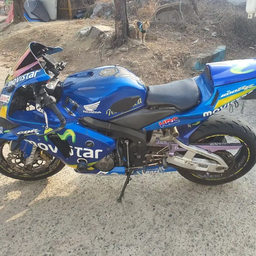 오토바이 CBR 600rr  600cc  2004년식