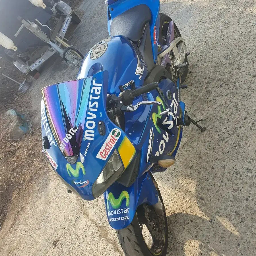 오토바이 CBR 600rr  600cc  2004년식