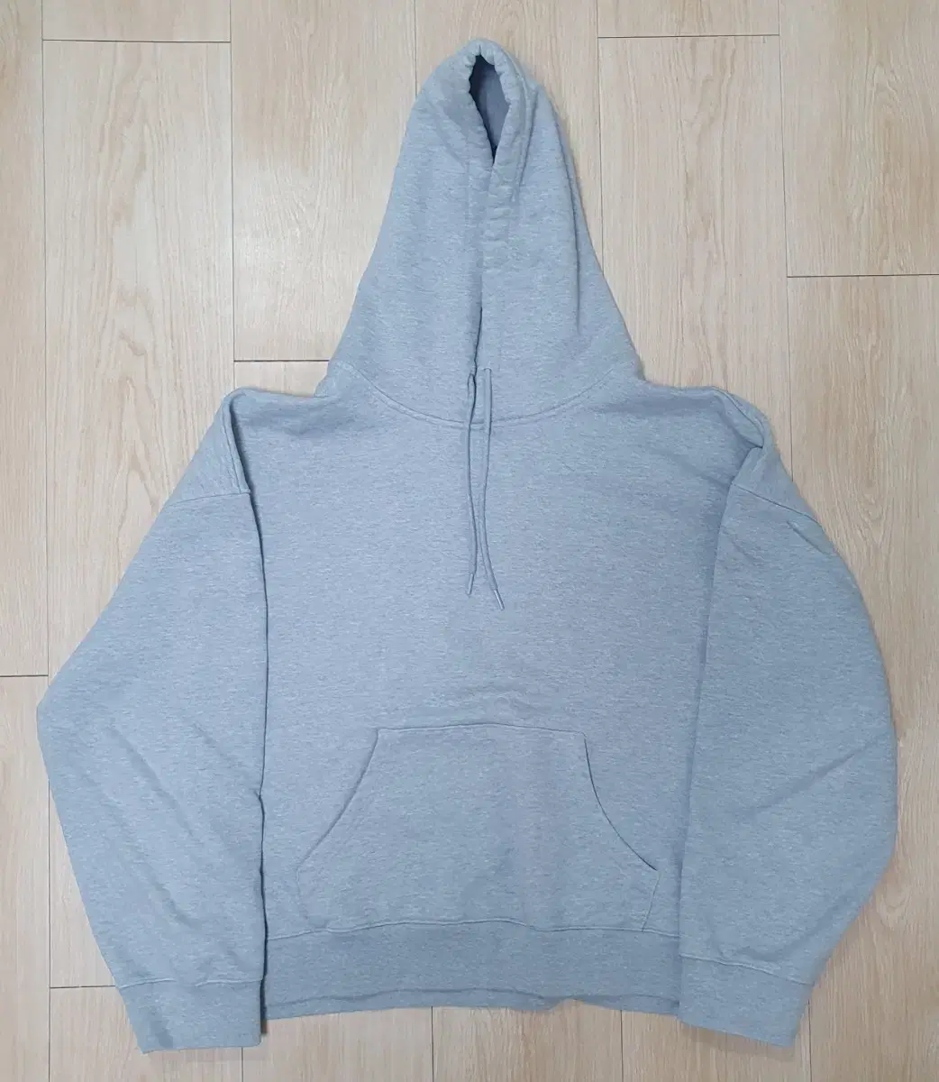 (택포)브라운야드 wide hoodie Grey 5사이즈(XL)