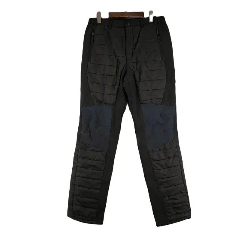 F3698 Men's 30-inch black winter padded pants/Dirk