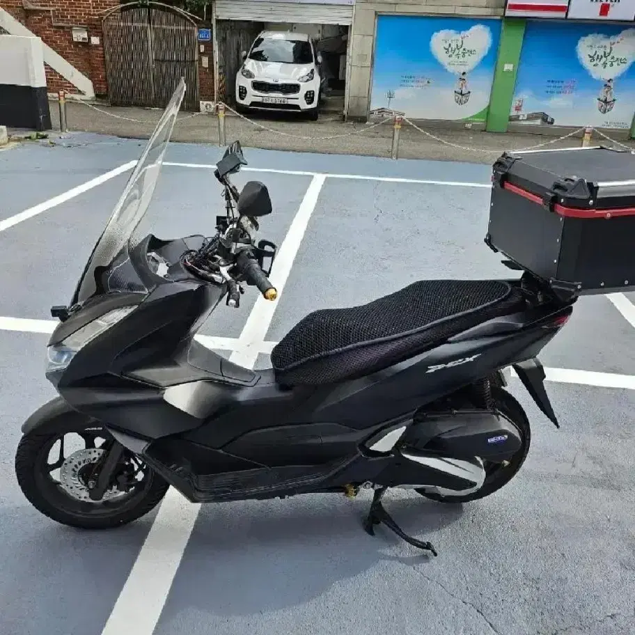 22년식 PCX125 abs 배달셋팅 컨디션 좋은 바이크 팔아요