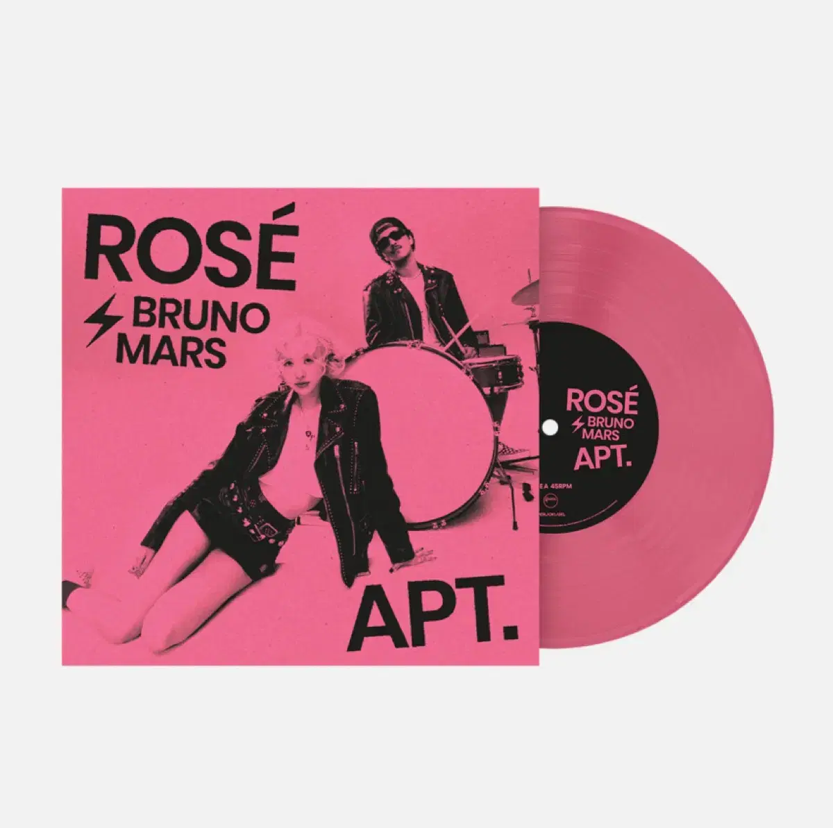 Sealed/ Rose x Bruno Mars APT LP (Pink Limited Edition)