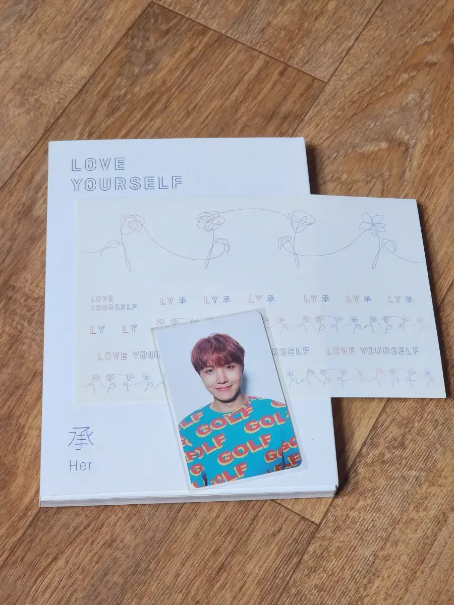럽셀 허L 남준, 허V 호석 포카 앨범 세트