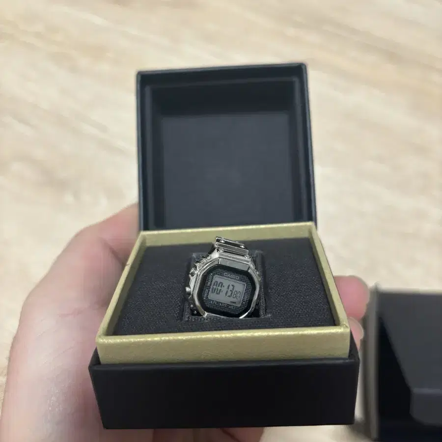 카시오 손목시계 반지 Casio 50th Anniversary Ring