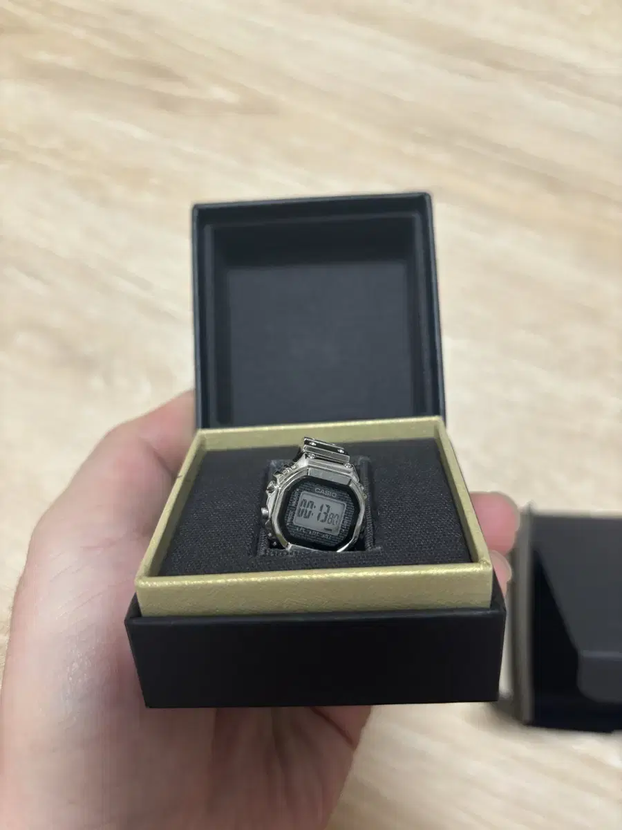 카시오 손목시계 반지 Casio 50th Anniversary Ring