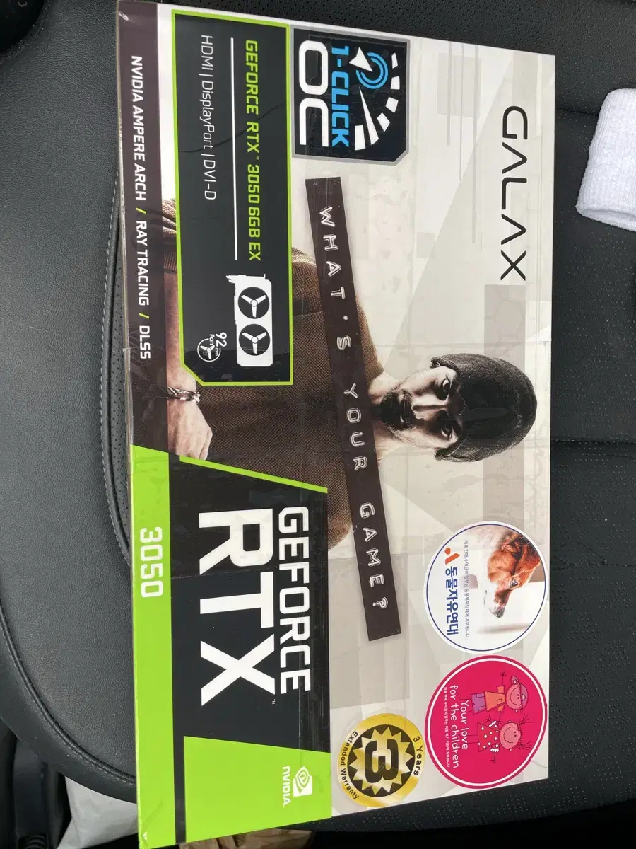 Galax RTX 3050 6GB 새상품