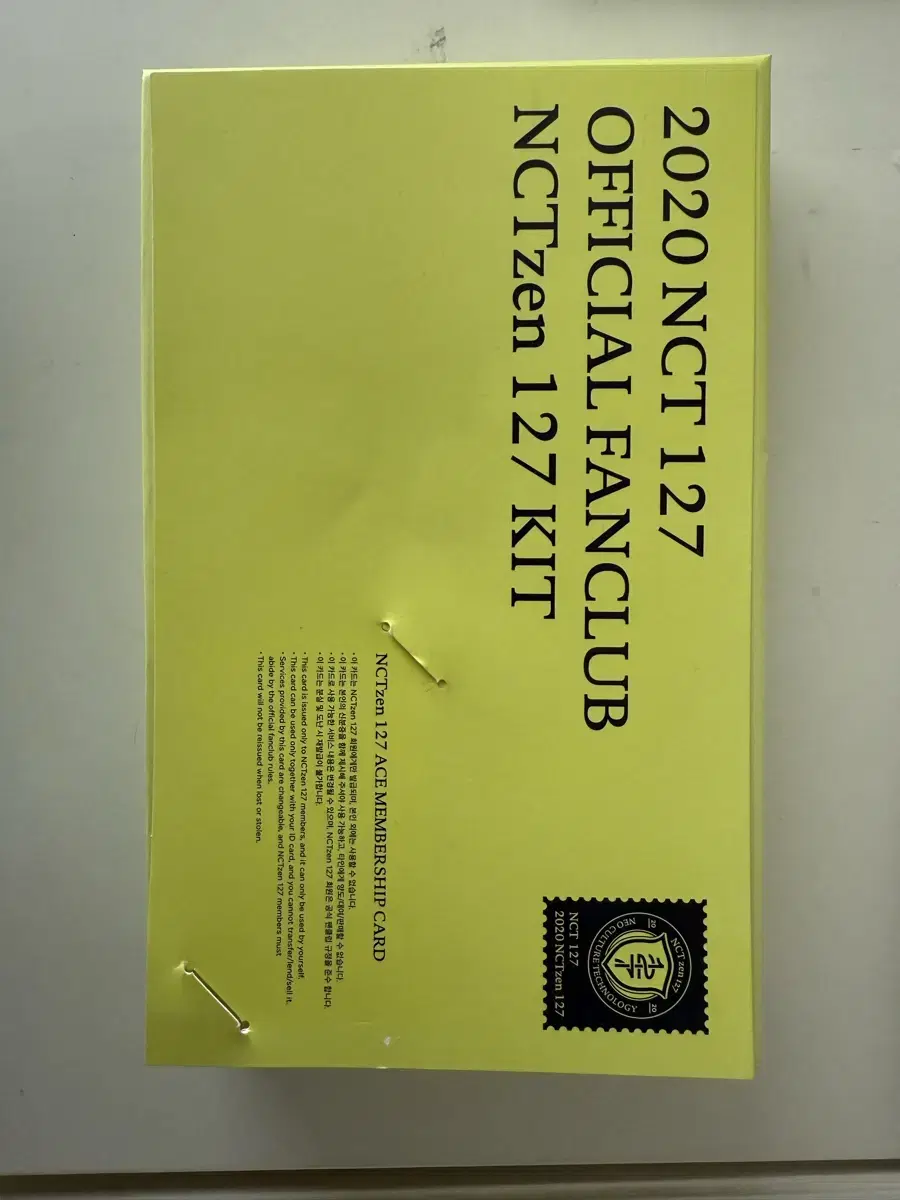 NCT 127 오피셜 팬클럽 키트 2020