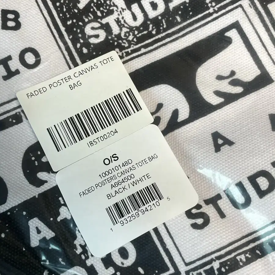 (새제품)iab studio X obey faded tote bag