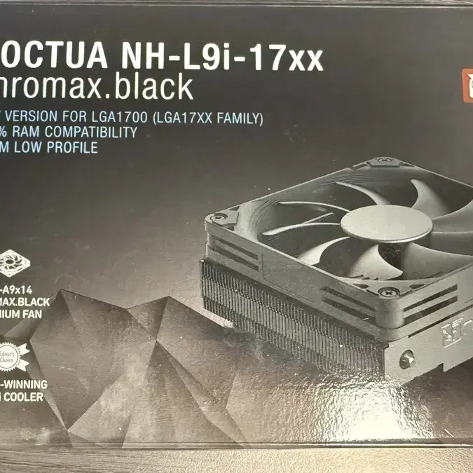 Noctua NH-L9i-17xx black SFF용 쿨러 판매합니다