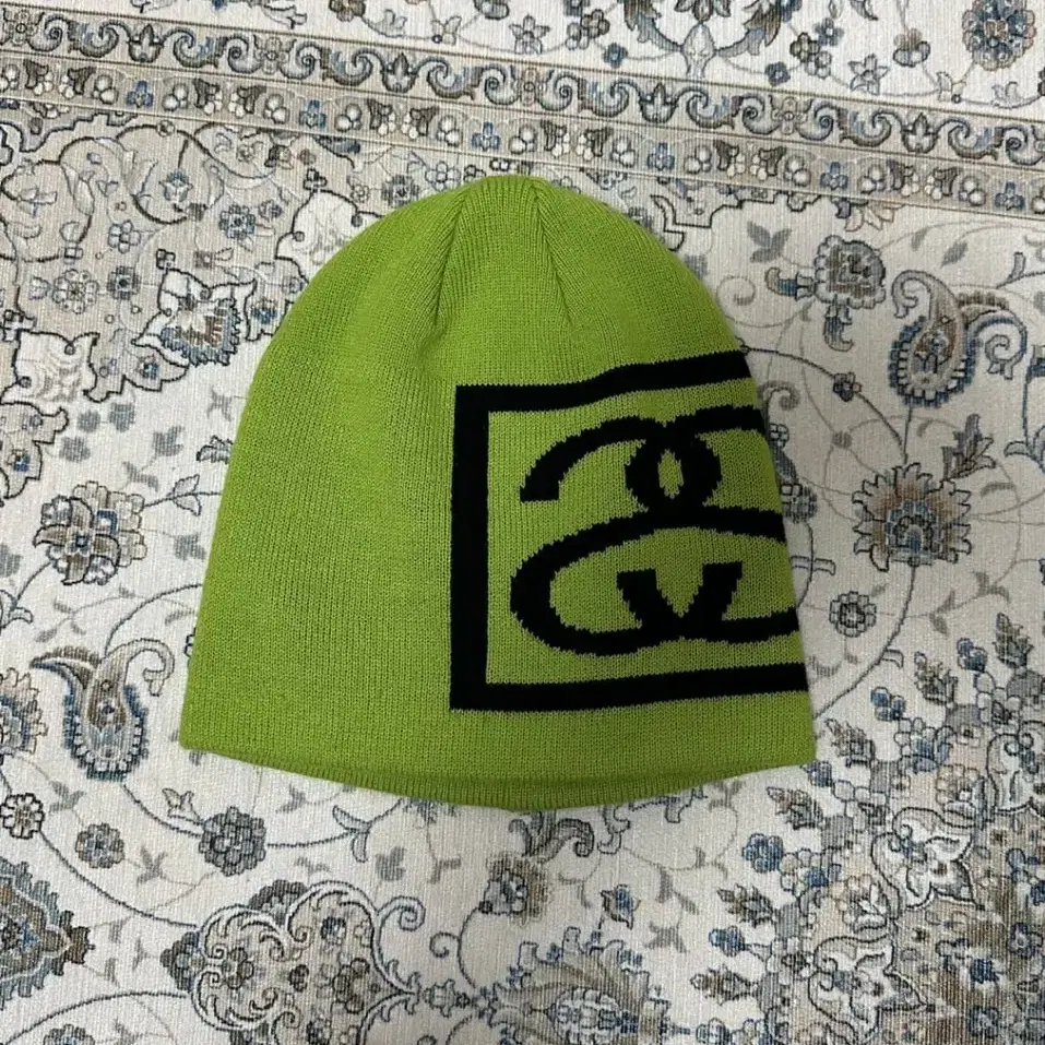 Stussy 비니 Lime (뉴진스하니 착용)