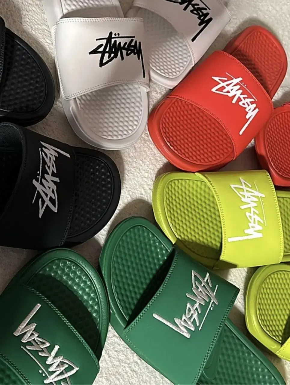 Stussy and Nike collaborate on slippers