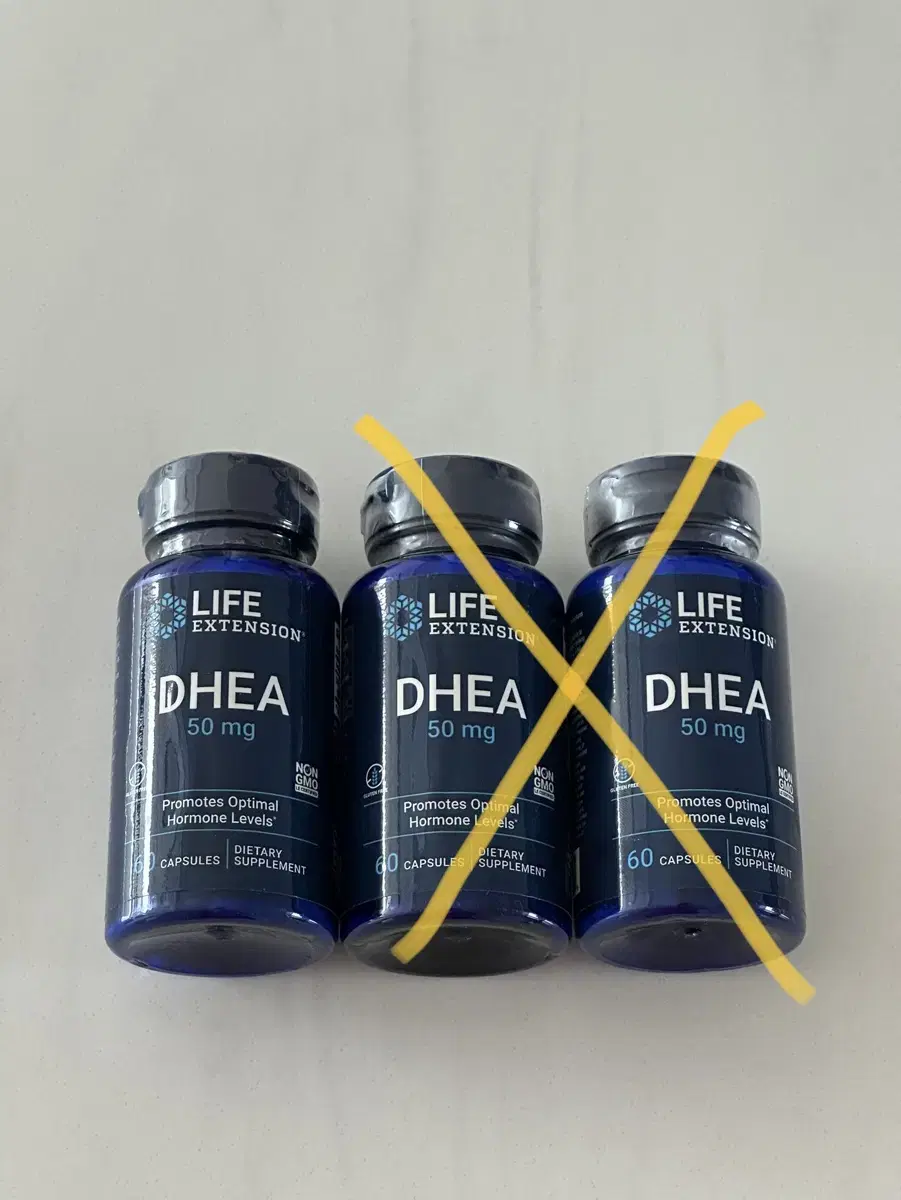 라이프익스텐션 DHEA 60정 50mg 미개봉