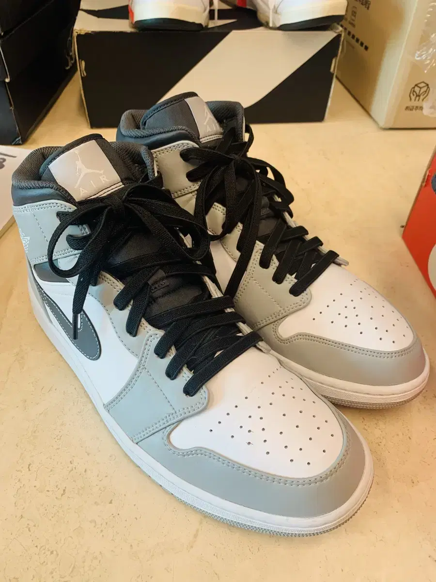 [295]Nike Jordan 1 Smoke Gray