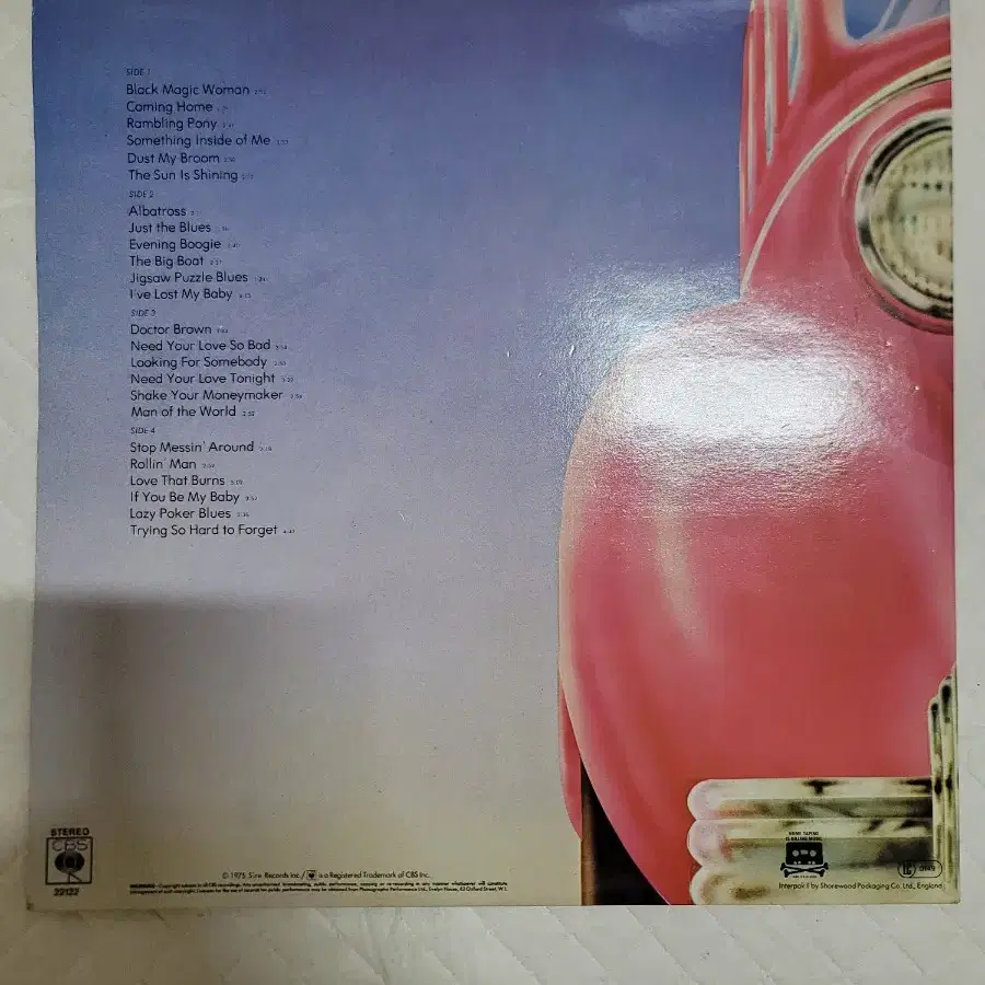 Fleetwood Mac 2lp 해외 원반