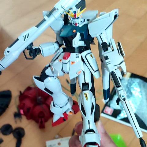 MG F91 티타늄피니시 티피 건담 프라모델