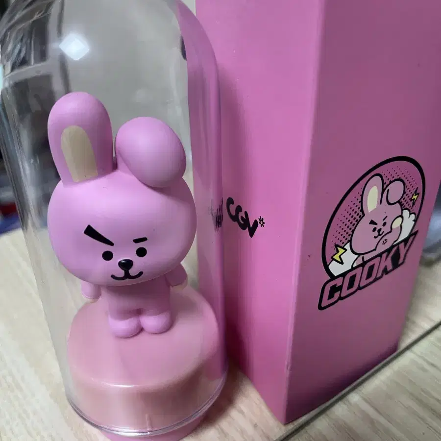 Bt21 COOKY 쿠키 cgv 한정판 스탬프 피규어