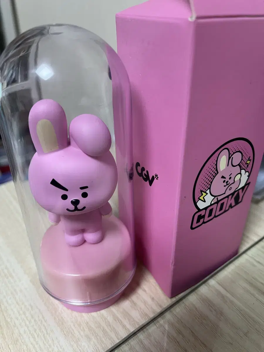 Bt21 COOKY 쿠키 cgv 한정판 스탬프 피규어