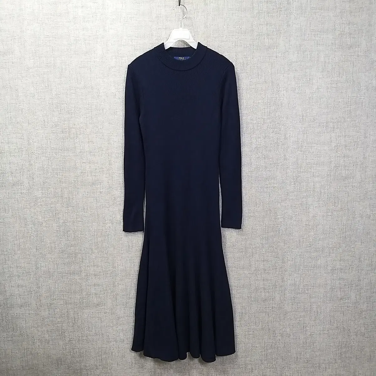 9. POLO RALPH LAUREN Navy Wool Flare ONEPIECE WOMEN'S M