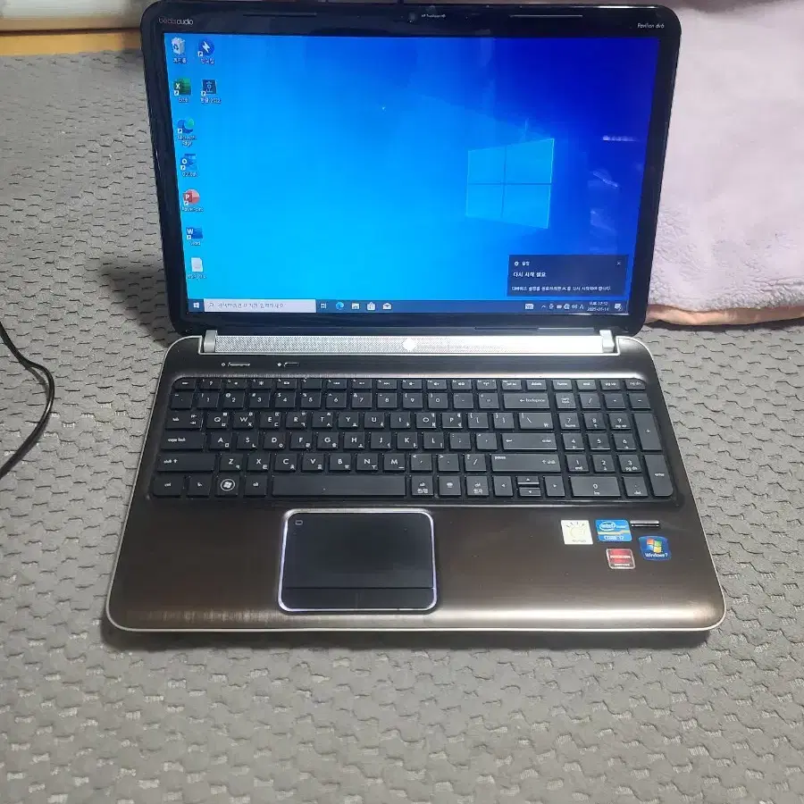 HP G6 노트북 i7-2630QM 램8 SSD120