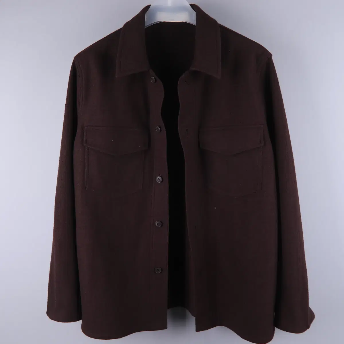 La Cotton Wool Shirt Brown (L)