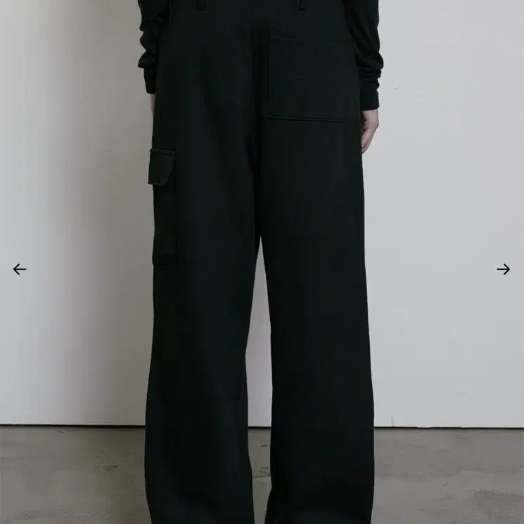 보헤미안서울 LOGO BAND WIDE PANTS, BLACK