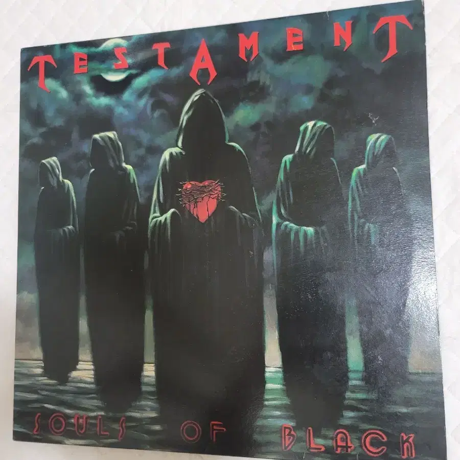 Testament lp 헤비메탈 워너 뮤직 직배