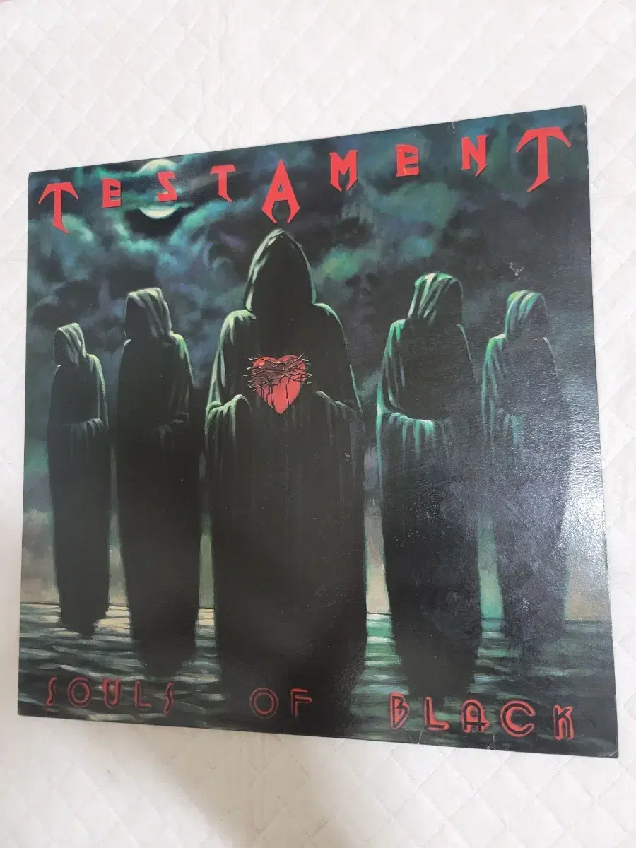 Testament lp 헤비메탈 워너 뮤직 직배