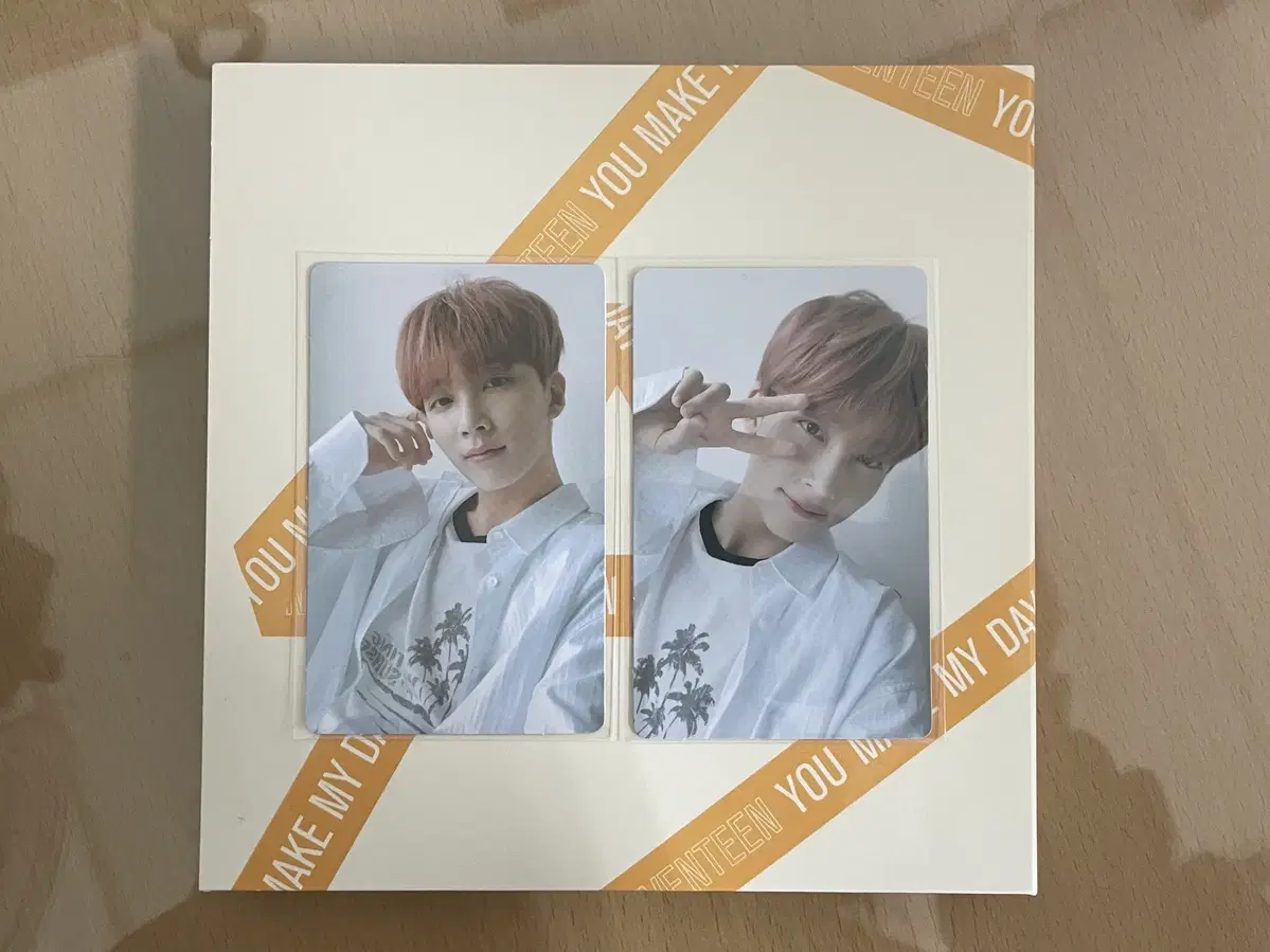 SEVENTEEN YOU MAKE MY DAY Photocard + Album Jeonghan Lee Set