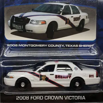 그린 라이트 2008 Ford Crown Victoria 미니카