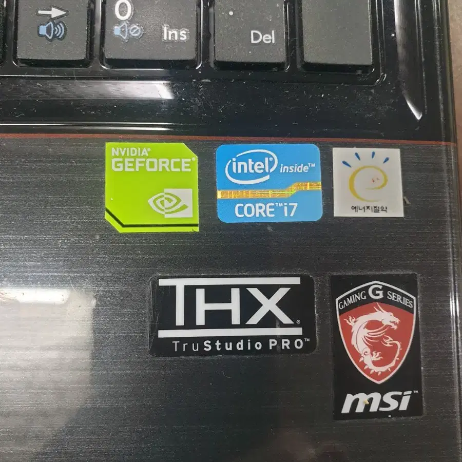 msi 노트북 램16기가 SSD378기가(250+128)