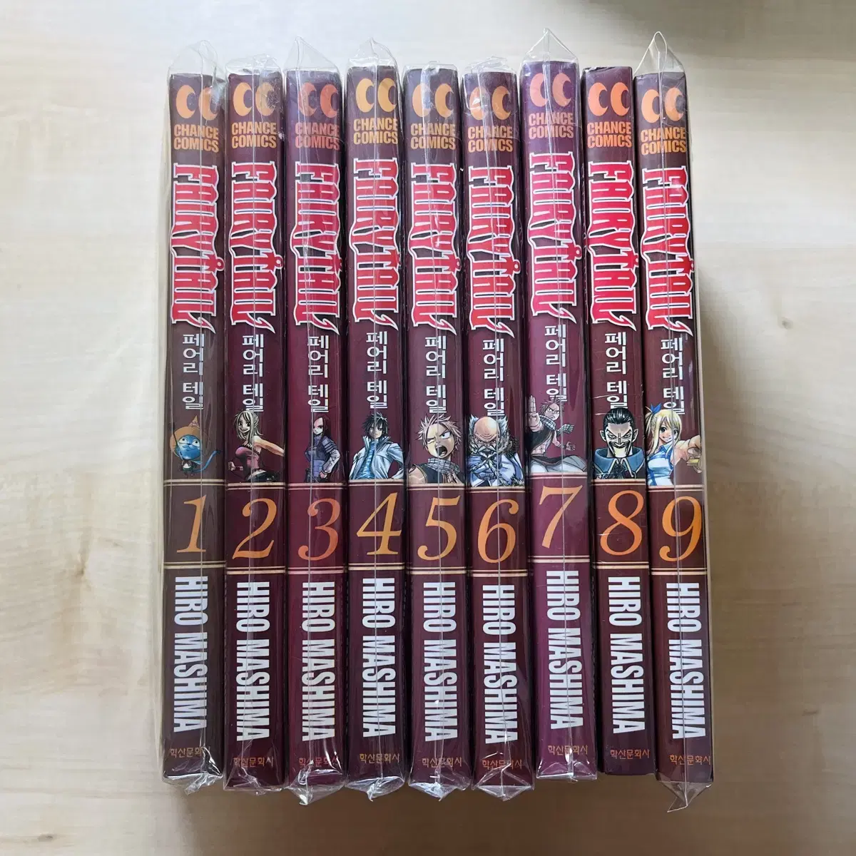 (Tax-included) Fairy Tail Manga Volumes 1-9