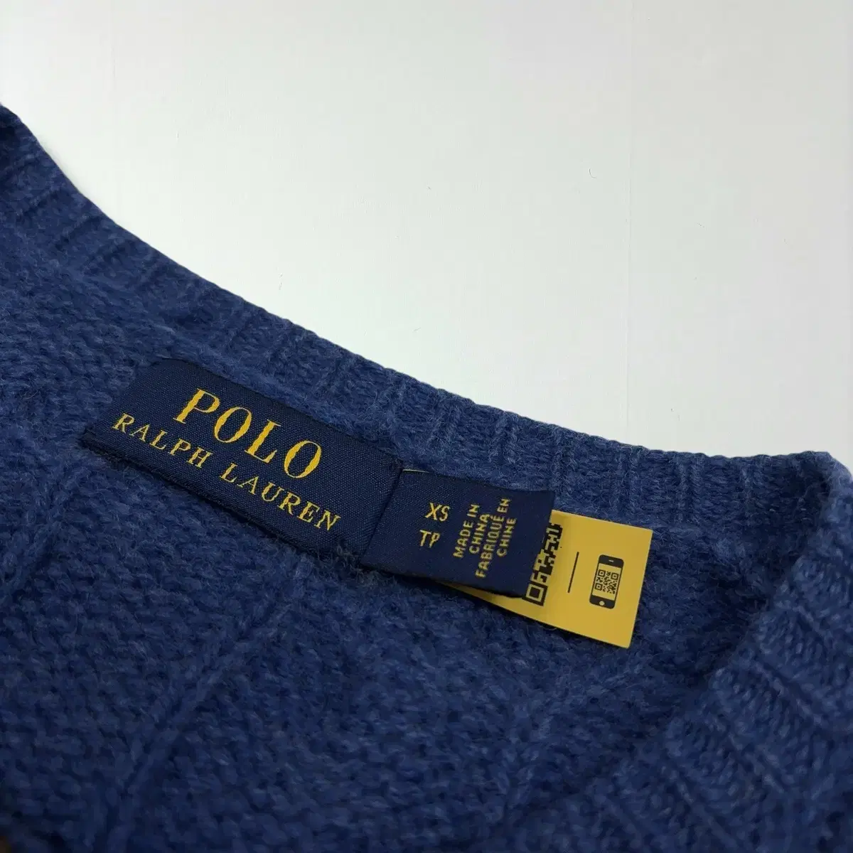 Polo wool/cashmere cable cardigan