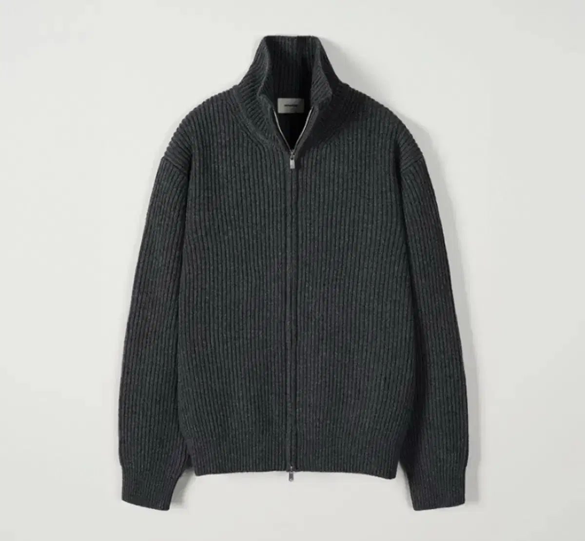 In-the-Row Full Zip Up Deep Gray Size 3