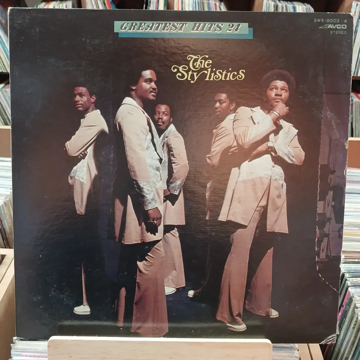 THE STYLISTICS LP 4장 일괄 할인가격