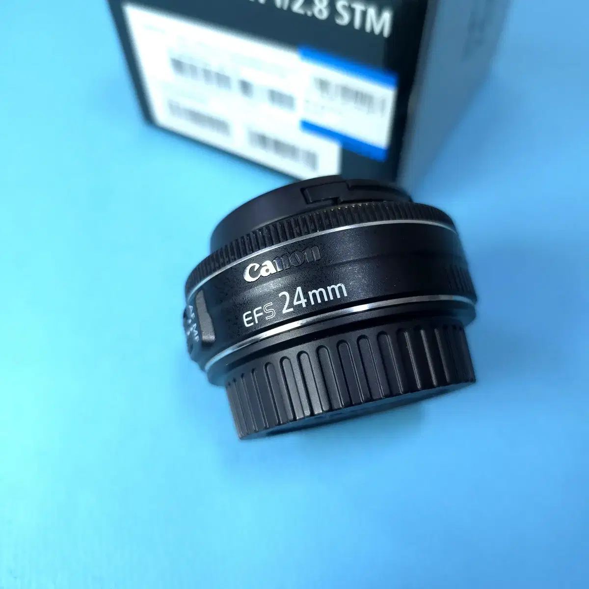 캐논 EF-S 24mm 1:2.8 stm (상태좋습니다. )