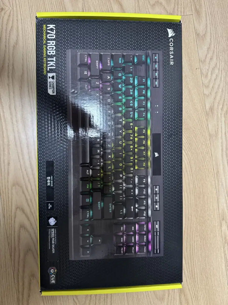 커세어 k70 tkl 스피드 은축