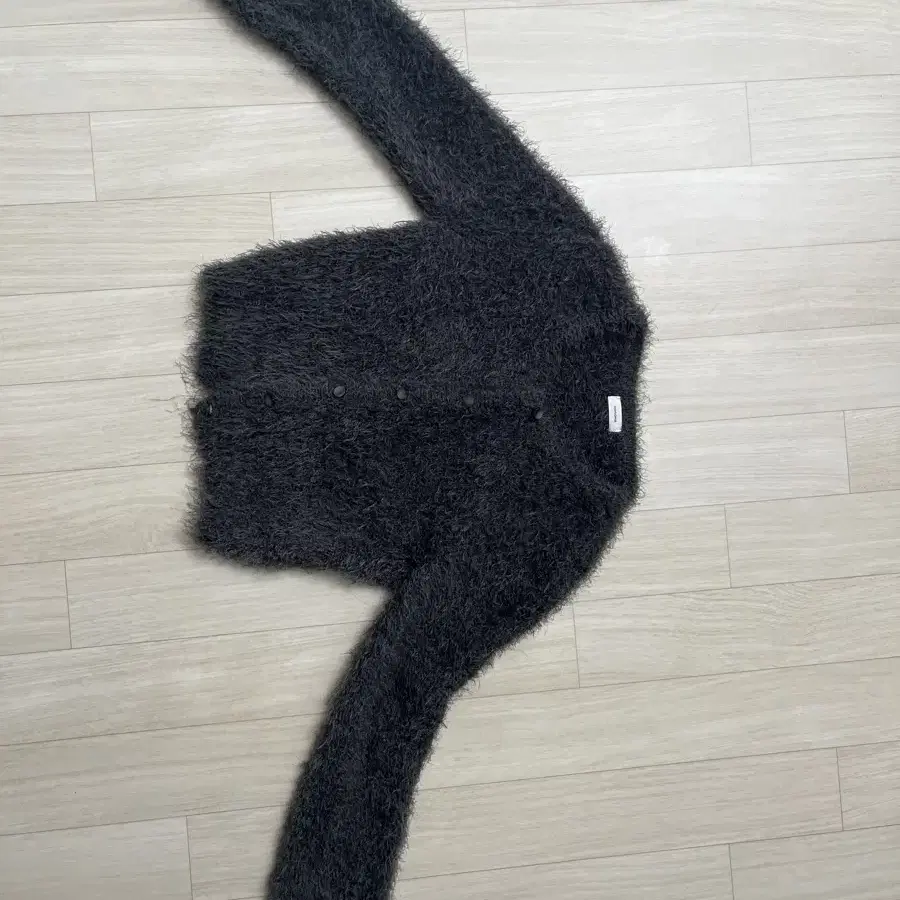 monoha shaggy cardigan