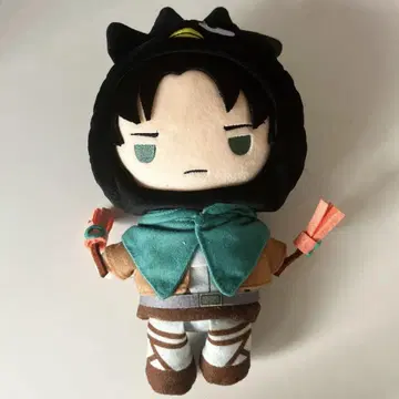 진격의 거인 리바이 산리오 봉제 인형 봉제 인형 S