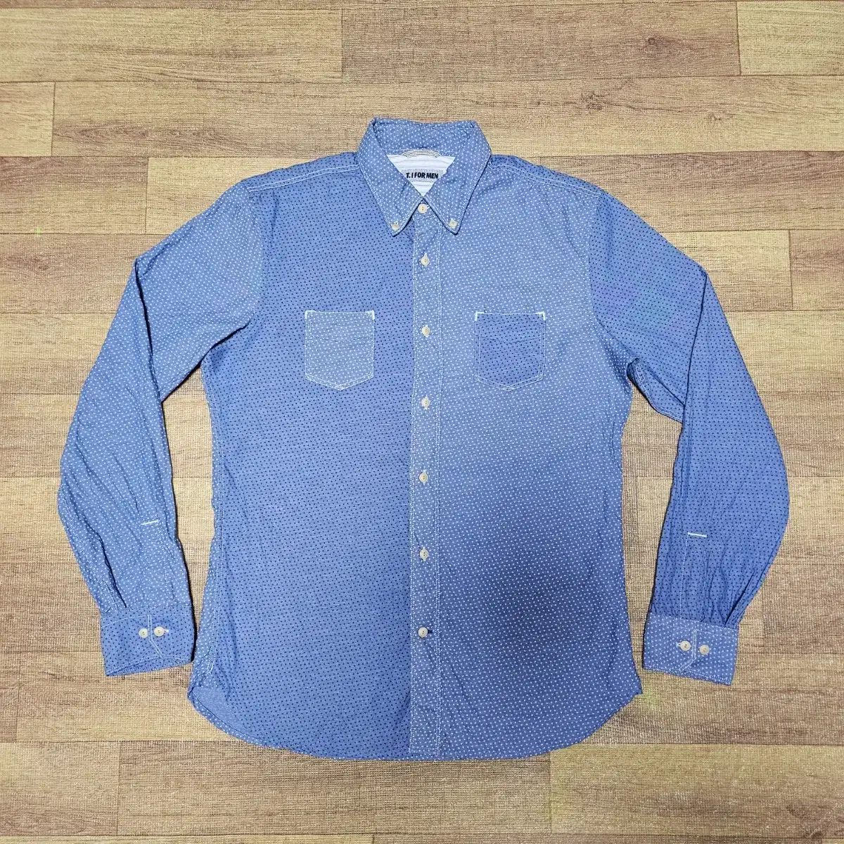 TeeApocalypse Man Colorblocked Pattern Shirt100Size