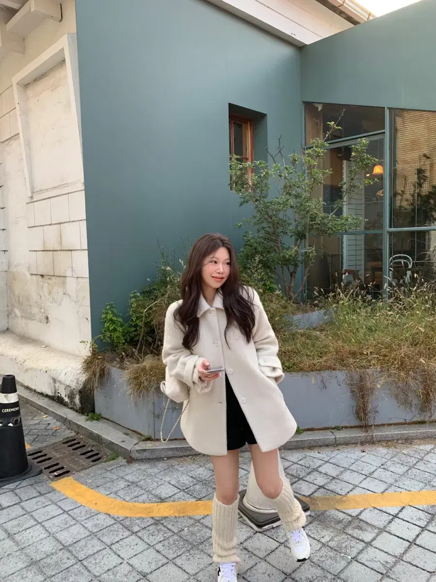 온트 마켓 예슬 마켓 Alpaca Half Coat 미착용 판매