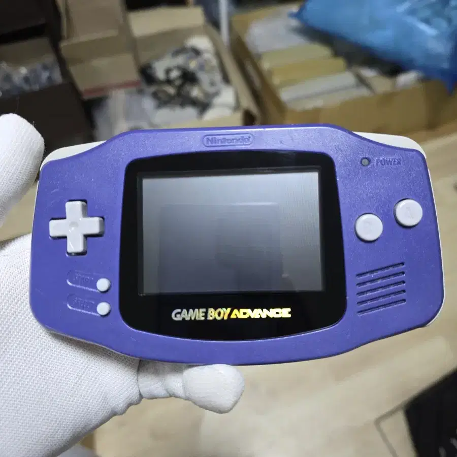 B+급 닌텐도 gba 게임보이어드밴스 블루