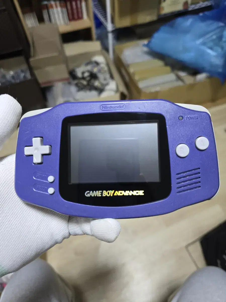 B+급 닌텐도 gba 게임보이어드밴스 블루