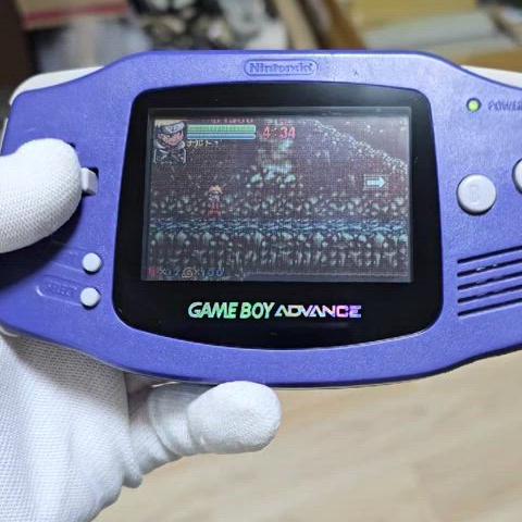 B+급 닌텐도 gba 게임보이어드밴스 블루