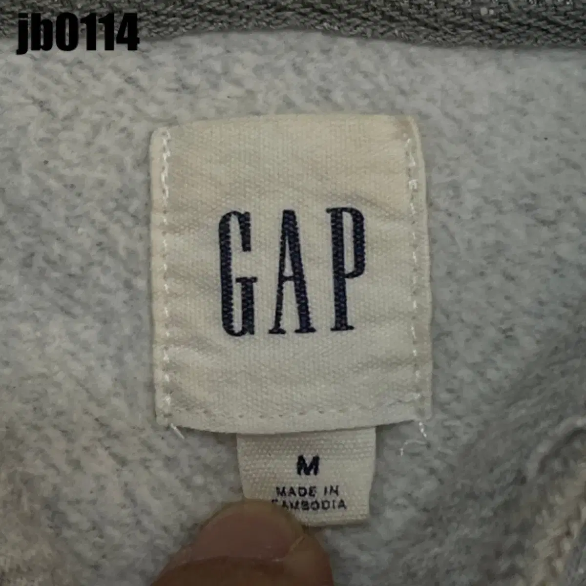 GAP 후드티 M