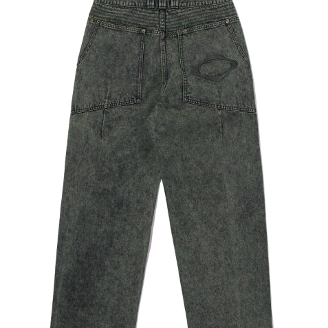 미스치프 (새상품) WASHED SLOUCHY JEANS 블랙,카키