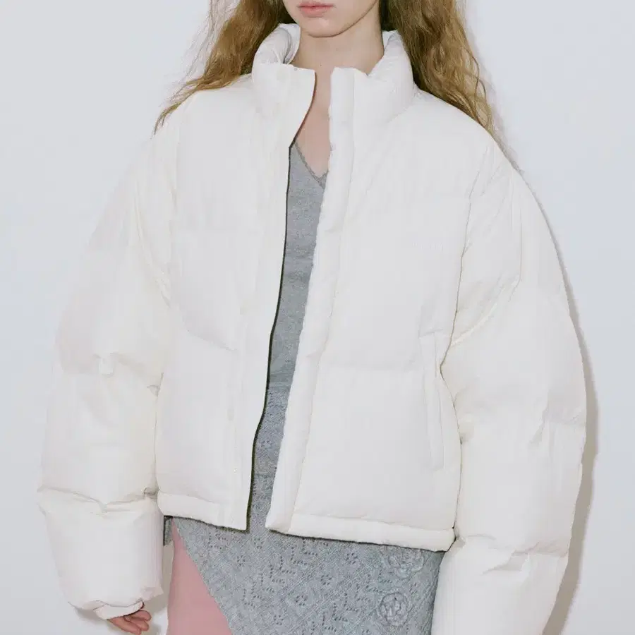 시눈 _ Puffer Jacket (Ivory)