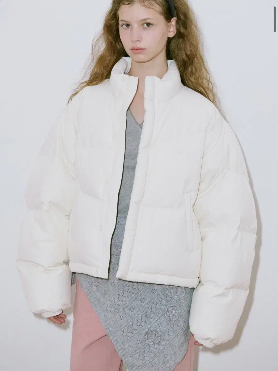 시눈 _ Puffer Jacket (Ivory)