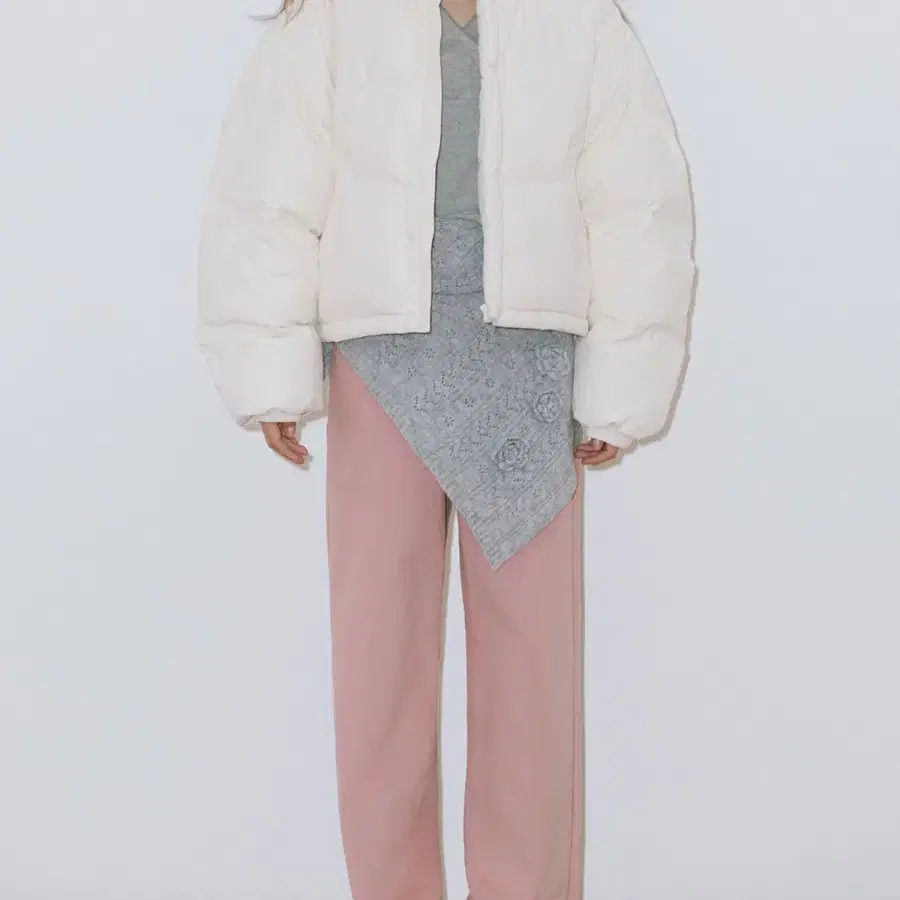 시눈 _ Puffer Jacket (Ivory)